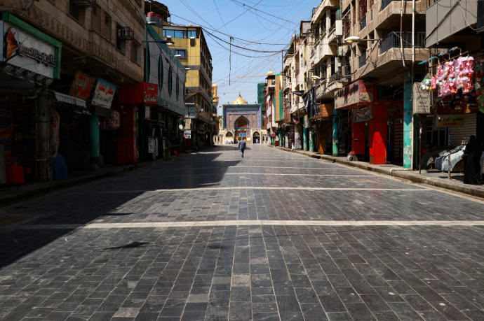 Imagen de archivo de las calles de Bagdad.