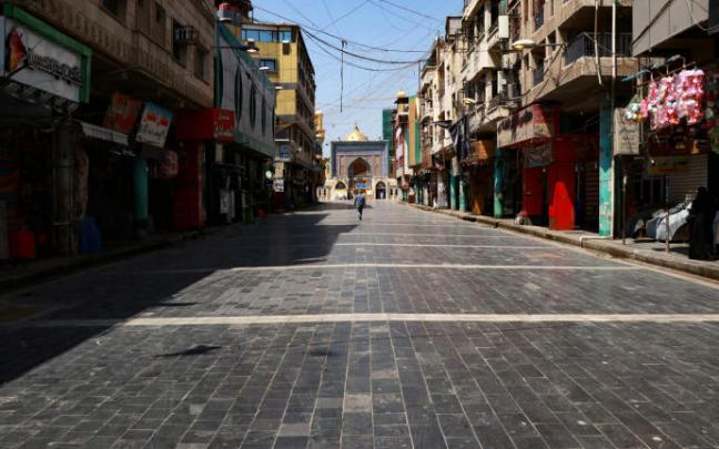 Imagen de archivo de las calles de Bagdad. Imagen de archivo de las calles de Bagdad.