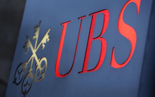Logo del banco UBS. Logo del banco UBS.