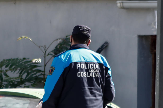 Agente de la Policía Local de Coslada (Madrid).