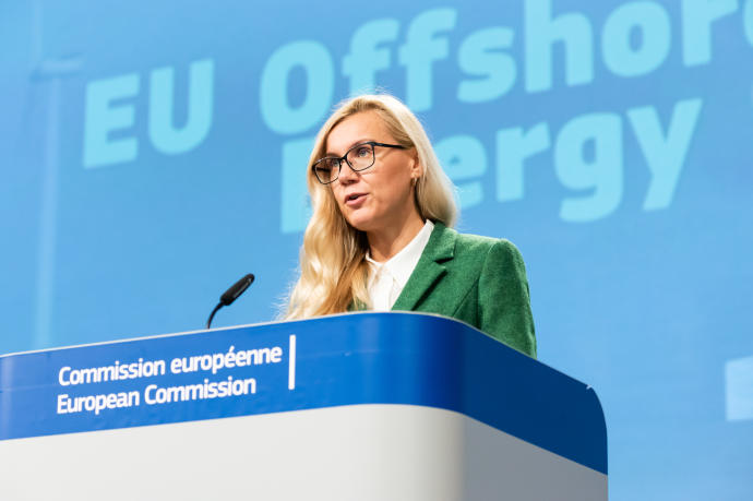 Kadri Simson, comisaria europea de Energía.