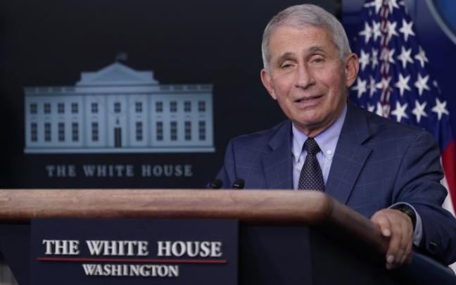 Anthony Fauci, asesor jefe del Gobierno estadounidense para cuestiones médicas. Anthony Fauci, asesor jefe del Gobierno estadounidense para cuestiones médicas.