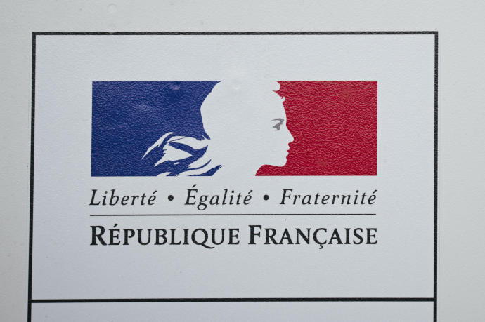 Bandera de la República Francesa.