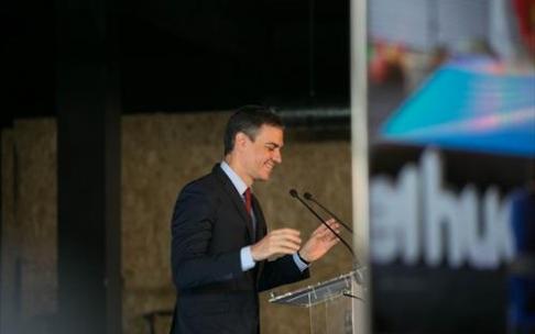 El presidente del Gobierno, Pedro Sánchez, interviene en la inauguración de la IV Feria Nacional para la Repoblación de la España Rural. El presidente del Gobierno, Pedro Sánchez, interviene en la inauguración de la IV Feria Nacional para la Repoblación de la España Rural.