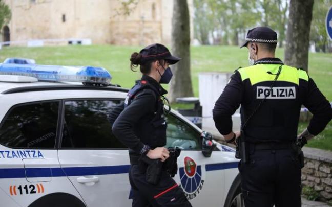 Patrulla policial - Ertzaintza.