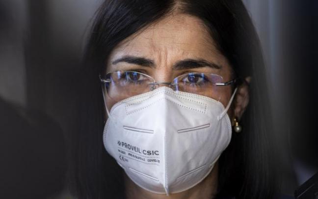 La ministra de Sanidad, Carolina Darias.