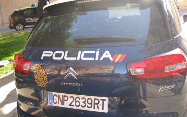 Coche de la Policía Nacional.