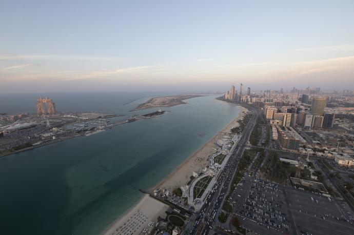 Ciudad de Abu Dhabi.