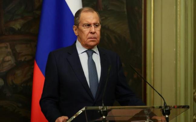 El ministro de Asuntos Exteriores de Rusia, Serguéi Lavrov. El ministro de Asuntos Exteriores de Rusia, Serguéi Lavrov.