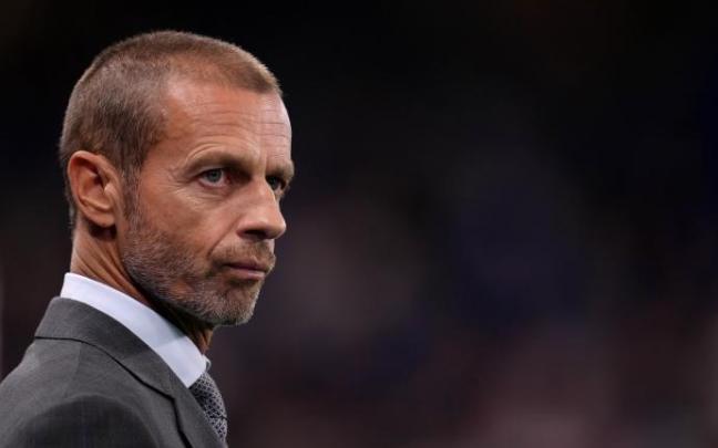 El presidente de la UEFA, Aleksander Ceferin. El presidente de la UEFA, Aleksander Ceferin.