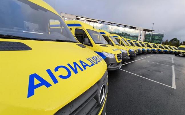 Flota de ambulancias asistenciales del 061 (Galicia). Flota de ambulancias asistenciales del 061 (Galicia).