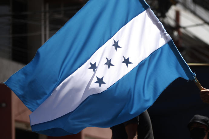 Bandera de Honduas.
