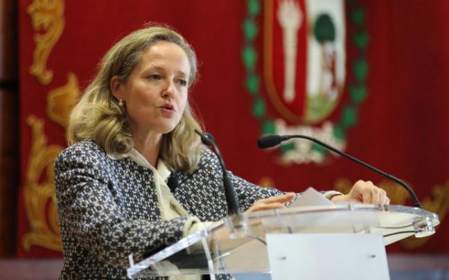 Nadia Calviño, vicepresidenta primera y ministra de Asuntos Económicos. Nadia Calviño, vicepresidenta primera y ministra de Asuntos Económicos.