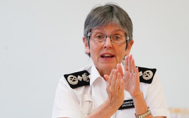 Comisaria de la Policía Metropolitana Cressida Dick. Comisaria de la Policía Metropolitana Cressida Dick.