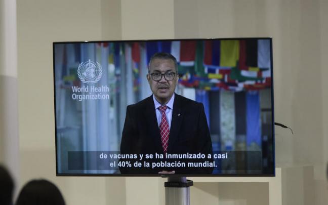 El director general de la OMS, Tedros Adhanom Ghebreyesus.