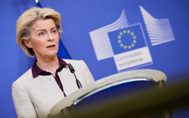 Ursula von der Leyen, presidenta de la Comisión Europea. Ursula von der Leyen, presidenta de la Comisión Europea.