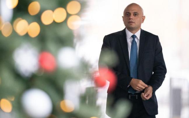 Sajid Javid, ministro de Sanidad británico.