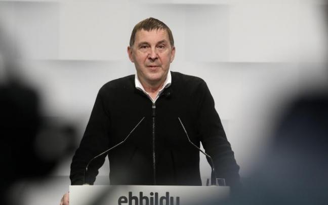 El coordinador general de EH Bildu, Arnaldo Otegi.