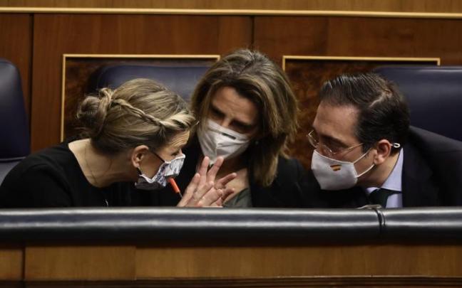 El anuncio ha motivado las críticas de la ministra de Derechos Sociales, Ione Belarra, y del portavoz del grupo confederal, Pablo Echenique.