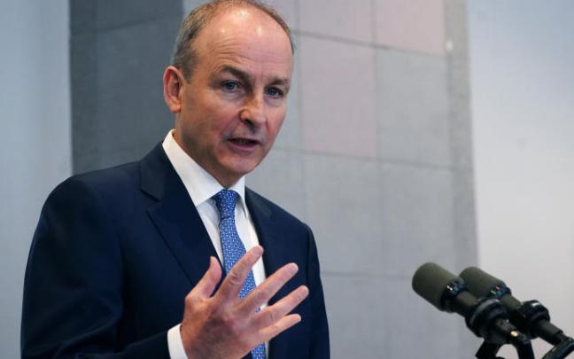 El primer ministro irlandés, Micheál Martin. El primer ministro irlandés, Micheál Martin.
