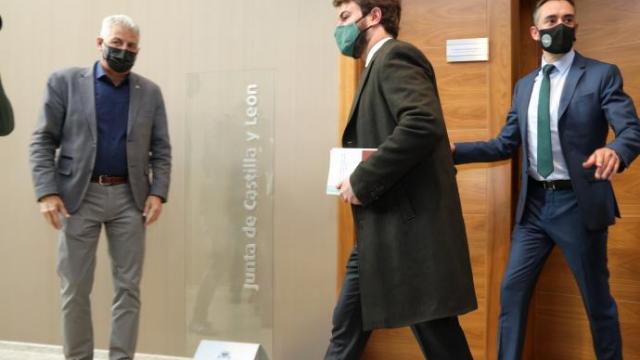 El líder de Vox en Castilla y León, Juan García-Gallardo.