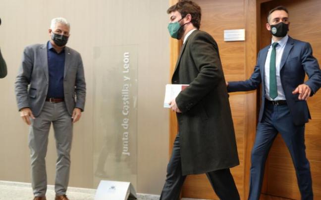 El líder de Vox en Castilla y León, Juan García-Gallardo.