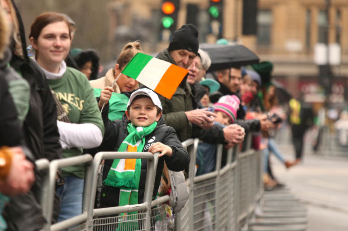 Celebraciones del día de San Patricio.