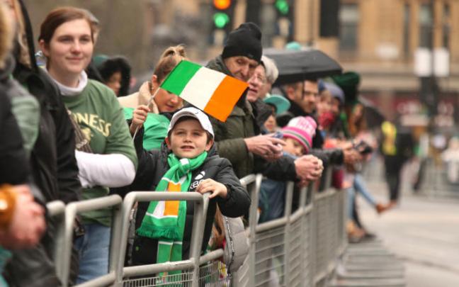 Celebraciones del día de San Patricio.