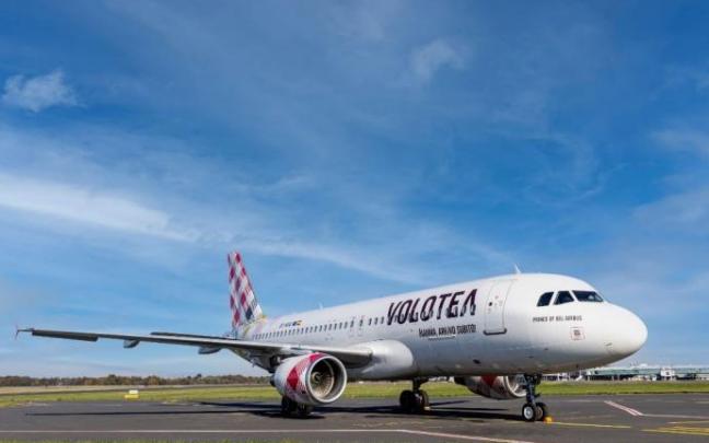 Avión de la aerolínea Volotea. Avión de la aerolínea Volotea.
