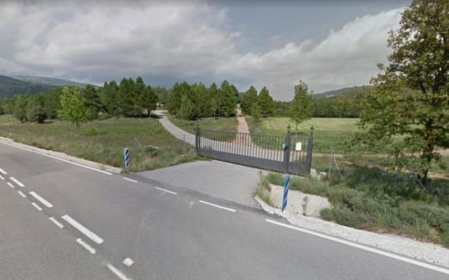 Imagen de la masía en Vistabella (Castellón).