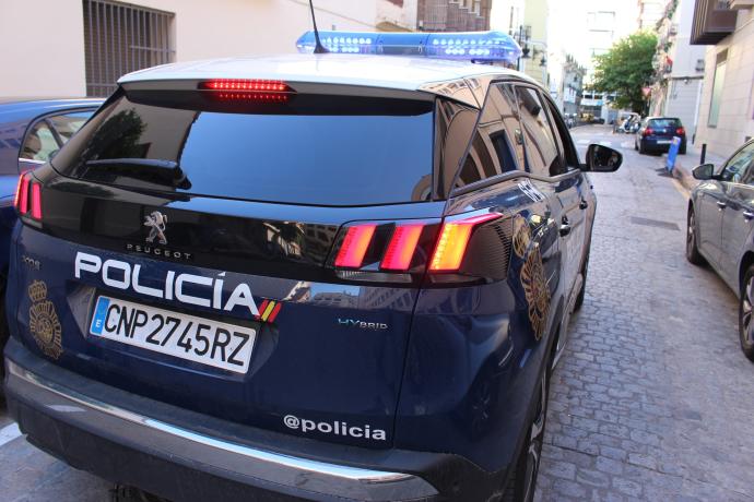 Imagen de archivo de coche patrulla de la Policía Nacional.