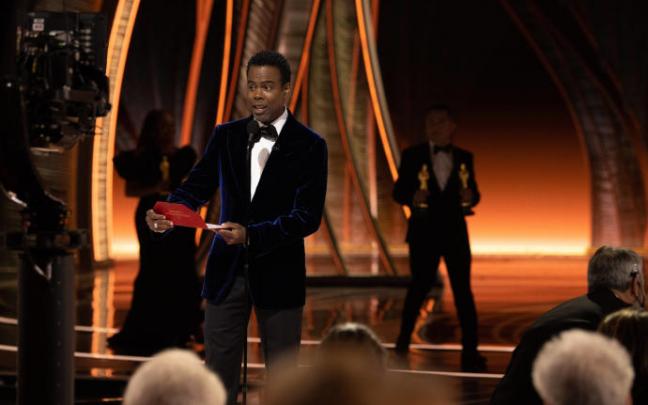 Chris Rock durante la gala de los Oscar. Chris Rock durante la gala de los Oscar.