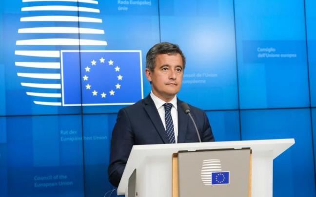 El ministro de Interior francés, Gérald Darmanin.