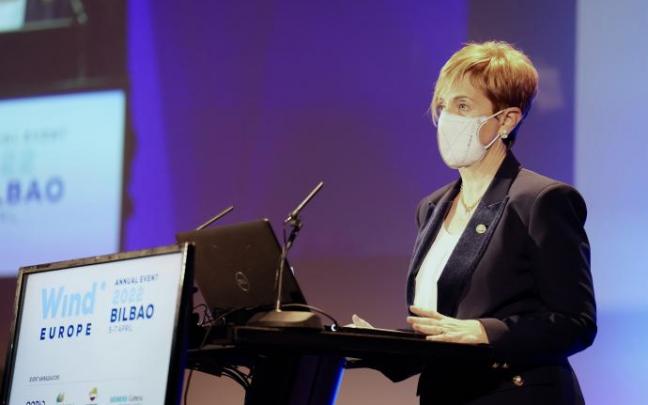 La consejera de Desarrollo Económico, Sostenibilidad y Medio Ambiente, Arantxa Tapia.