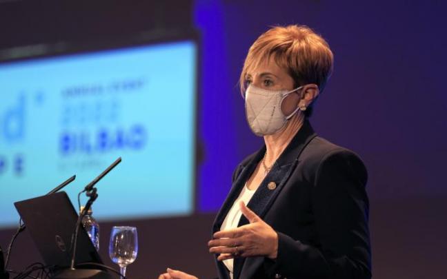 La consejera de Desarrollo Económico, Sostenibilidad y Medio Ambiente, Arantxa Tapia.