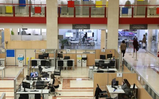 Oficina de la Agencia Tributaria.