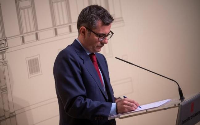 El ministro de Presidencia Félix Bolaños.