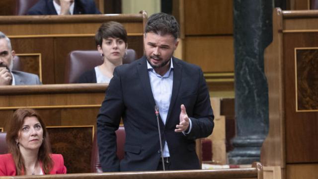 El portavoz de Esquerra Republicana (ERC) en el Congreso.