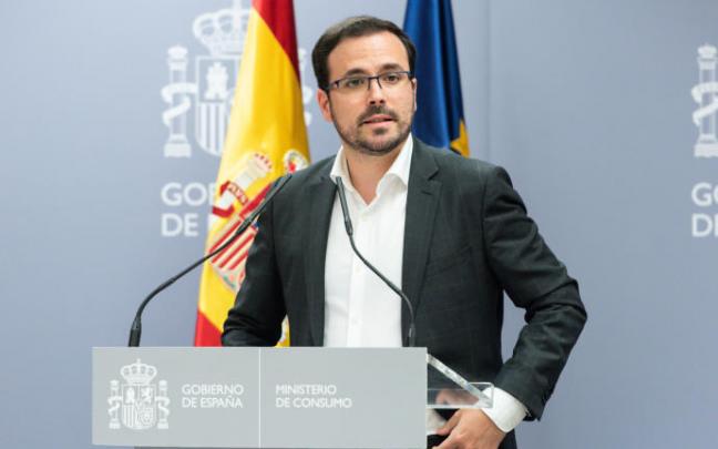 El ministro de Consumo, Alberto Garzón.