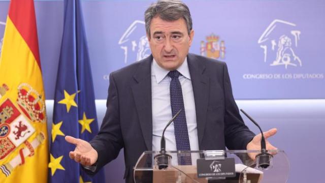 El portavoz del PNV en el Congreso de los Diputados, Aitor Esteban.