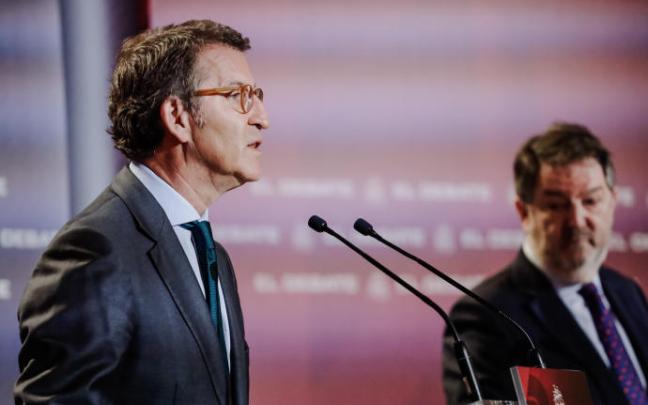 El presidente del Partido Popular, Alberto Núñez Feijóo.