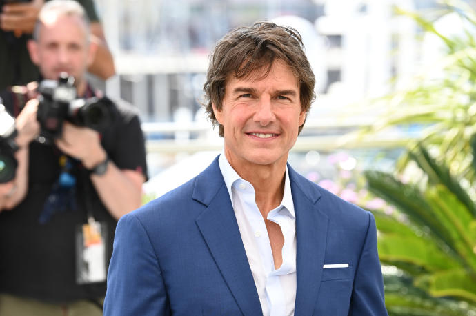 El intérprete Tom Cruise en la 75. edición del Festival de Cannes.