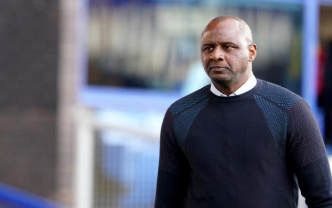 Patrick Vieira, actual entrenador del Crystal Palace.