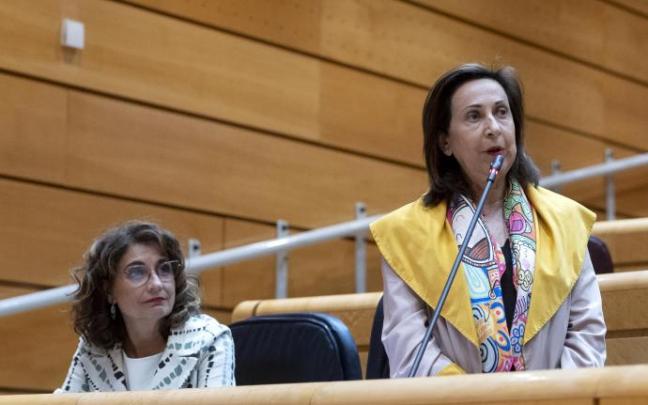 Robles da explicaciones en el Senado sobre el espionaje a líderes independentistas. Robles da explicaciones en el Senado sobre el espionaje a líderes independentistas.