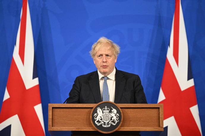 El primer ministro británico, Boris Johnson.