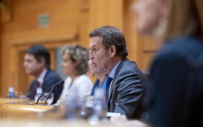 El presidente del PP, Alberto Núñez Feijóo El presidente del PP, Alberto Núñez Feijóo