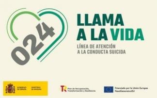Imagen de la línea telefónica de atención a la conducta suicida 024. Imagen de la línea telefónica de atención a la conducta suicida 024.