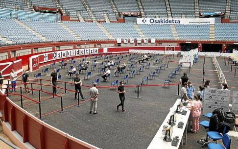 Illunbe es uno de los principales vacunódromos de Euskadi. Foto: Iker Azurmendi