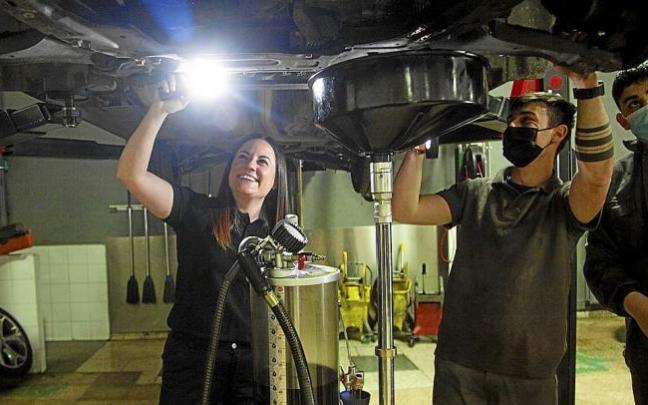 Egibide es uno de los centros elegidos para ensayar la FP Básica de tres años. Foto: Jorge Muñoz