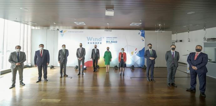 Wind Europe se celebrará en Euskadi por su pujante industria eólica y el trabajo del BEC y EVE, con el apoyo de las administraciones.